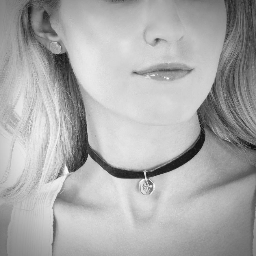 Ariana Velvet Choker Black