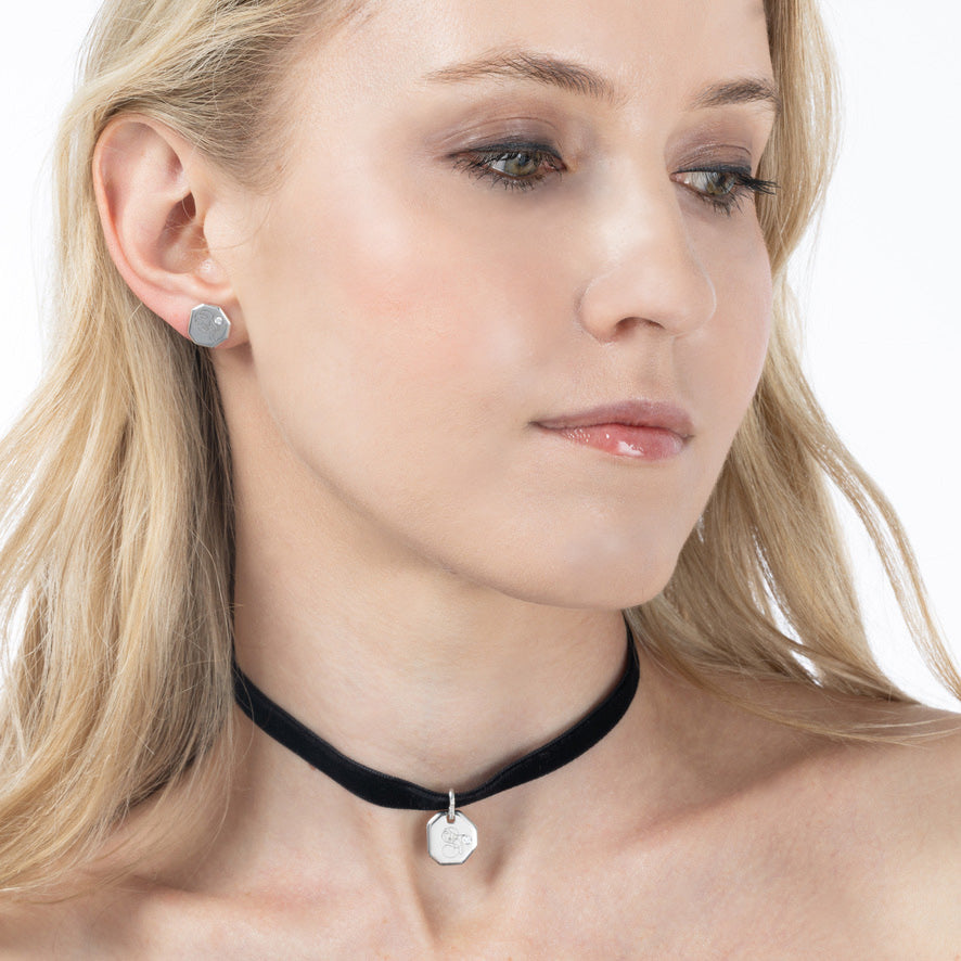 Ariana Velvet Choker Black